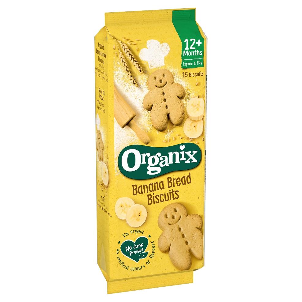 Organix Banana Bread Biscuits picture of Organix Banana Bread Biscuits