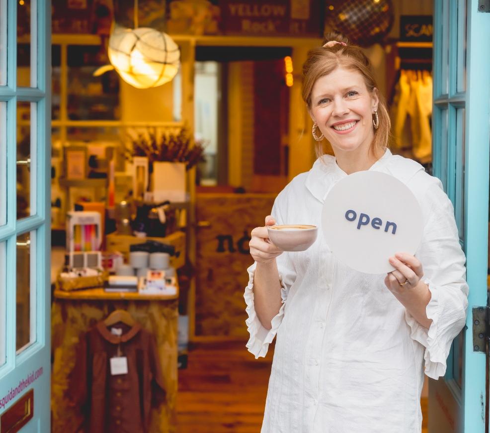 picture of Pip Williams launches Nook in Topsham