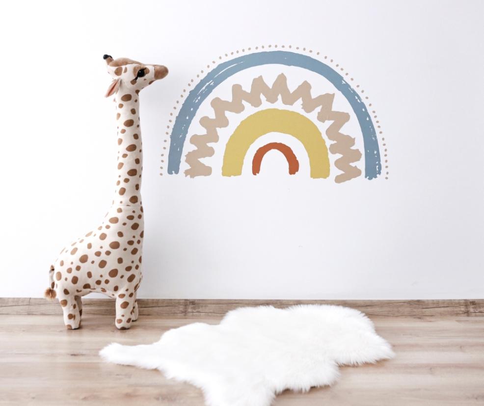 picture of Rainbow nursery decor