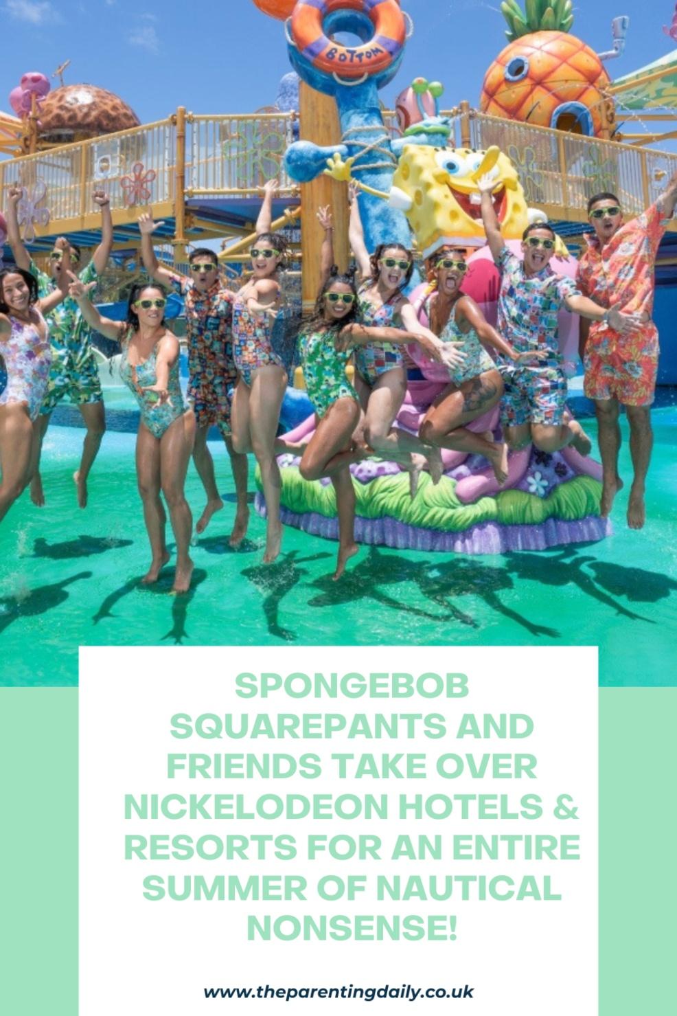 picture of SPONGEBOB SQUAREPANTS AND FRIENDS TAKE OVER NICKELODEON HOTELS and RESORTS