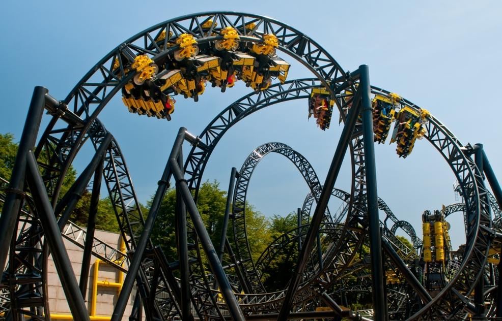 picture of the Smiler rollercoaster at Alton Towers