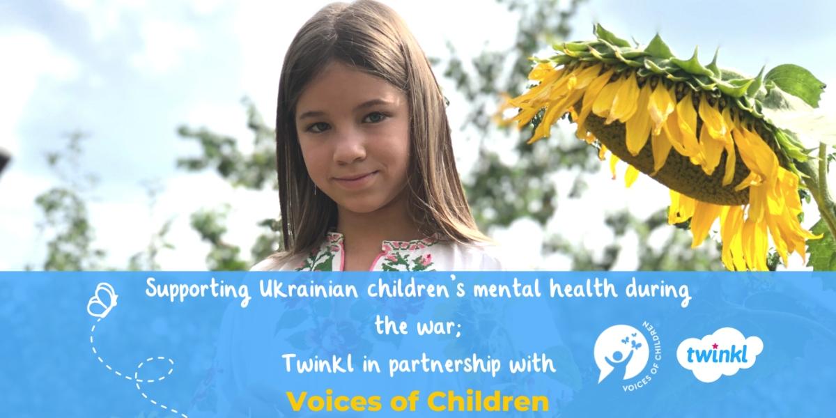 picture of Twinkl supporting ukrainian childrens mental health