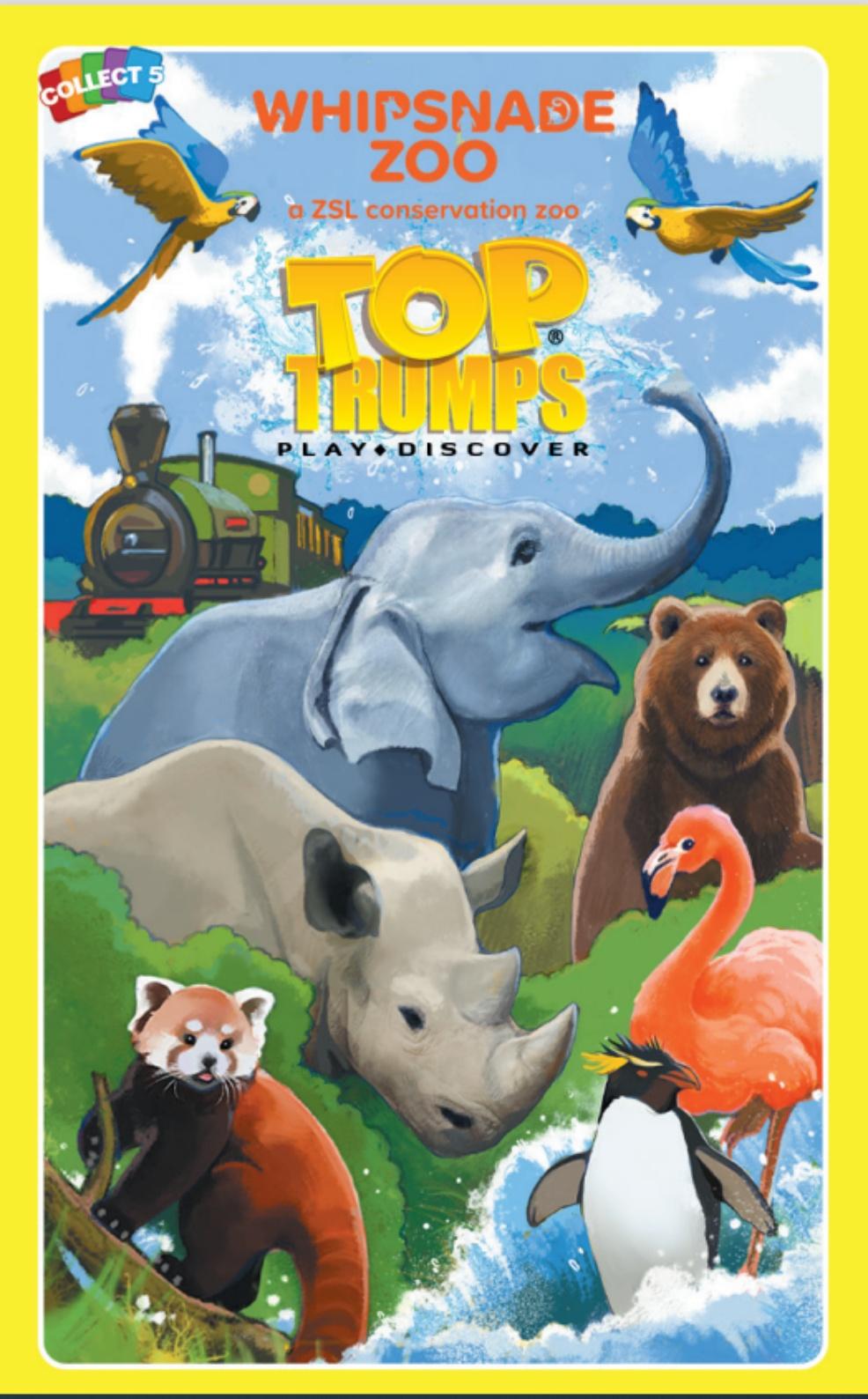picture of Whipsnade zoo top trumps poster