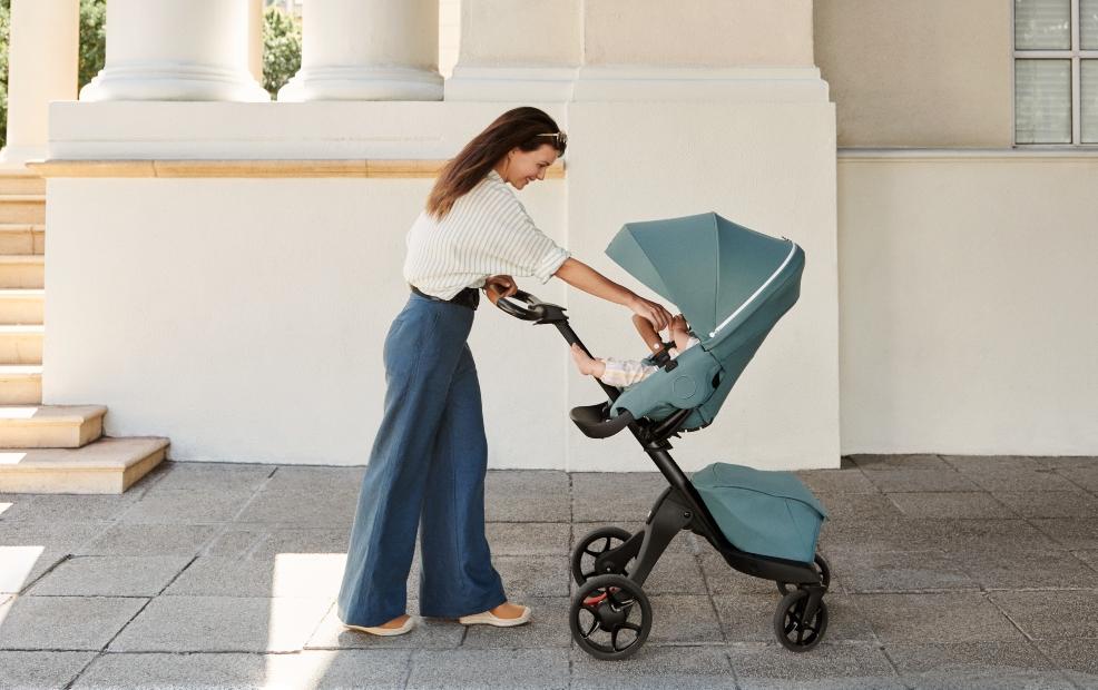 picture of the Xplory X Cool Teal stroller