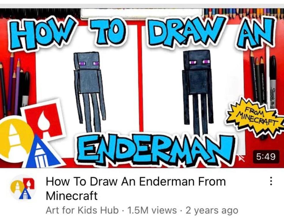 picture of Youtube drawing tutorial