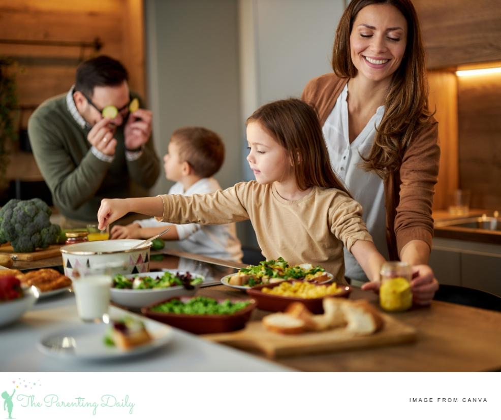a happy family preparing a home cooked family meal picture of a happy family preparing a home cooked family meal