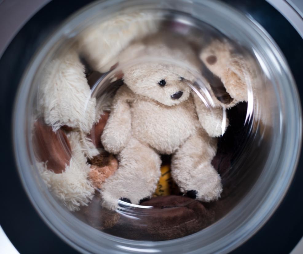 picture of childs toys in the washing machine