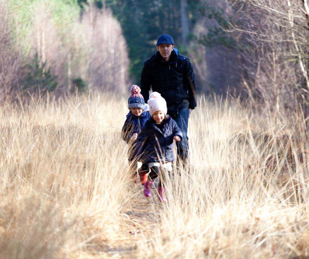 family out in nature picture of family out in nature