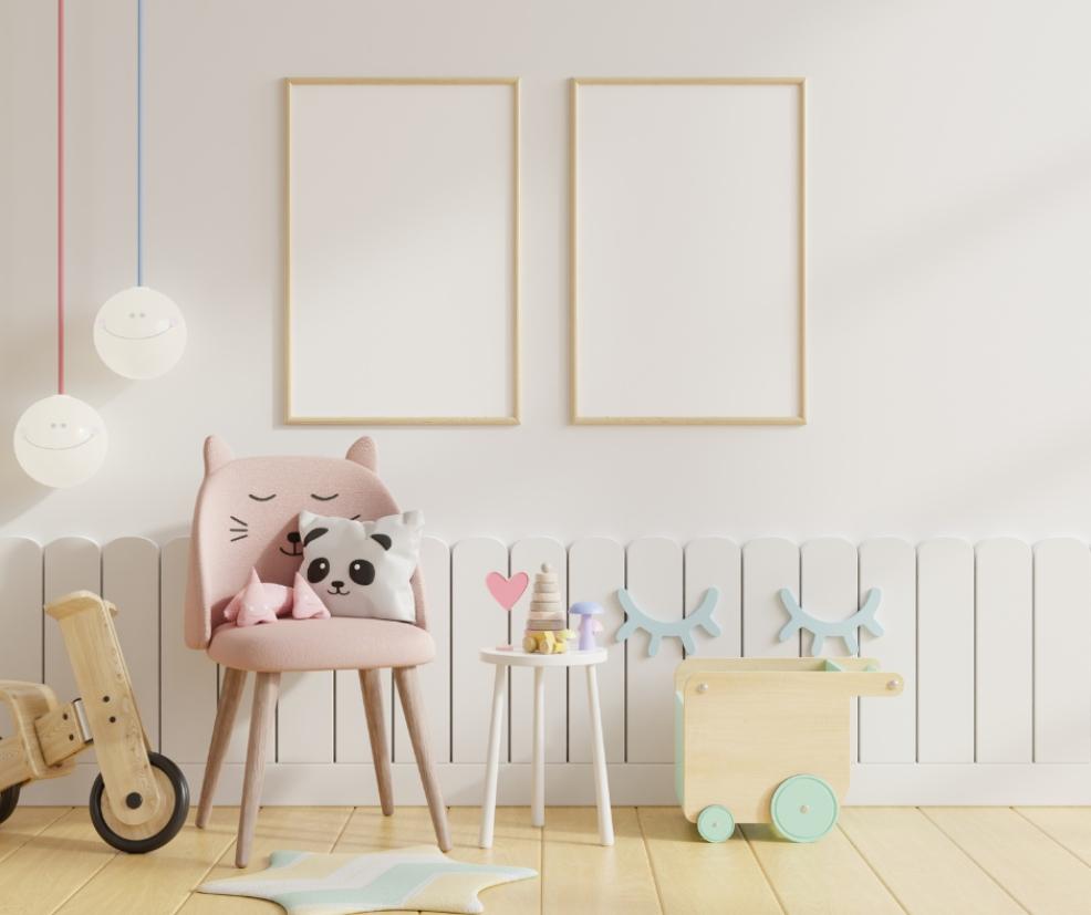 pastel baby nursery