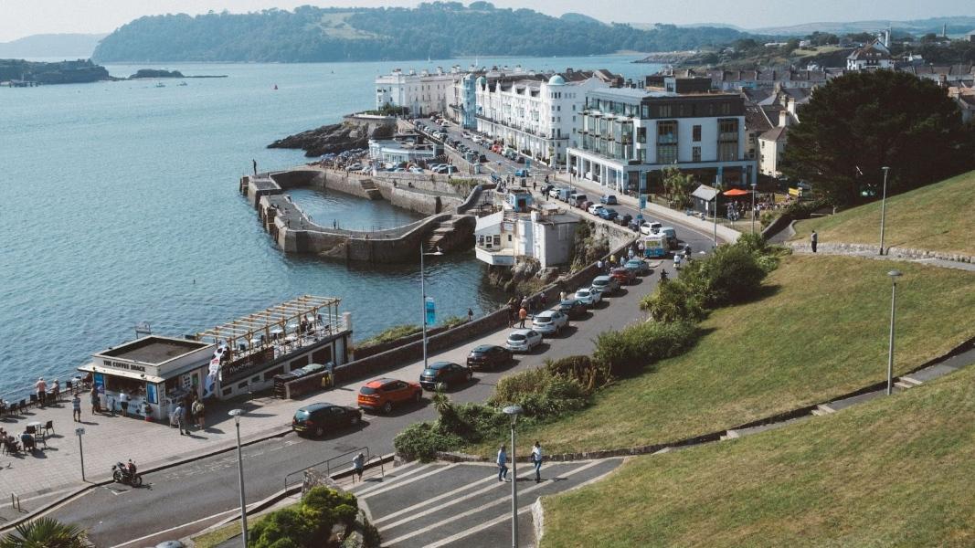 picture of a view from Plymouth Hoe in Devon