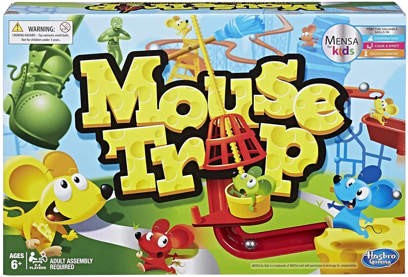 picture of hasbro mouse trap board game
