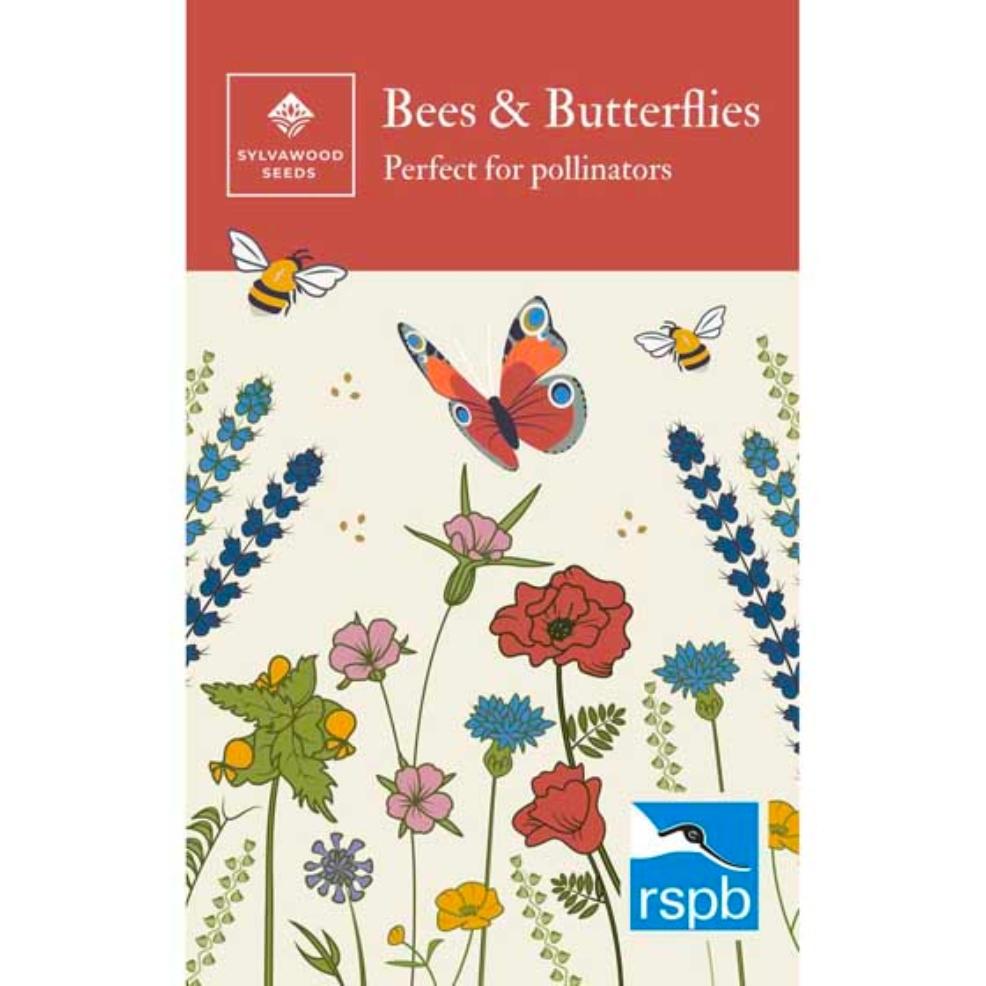picture of Bees and butterflies wildflower seed pack