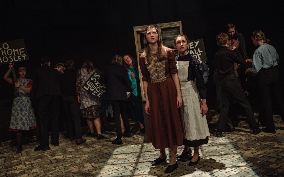 picture of children acting with the Theatre Young Company