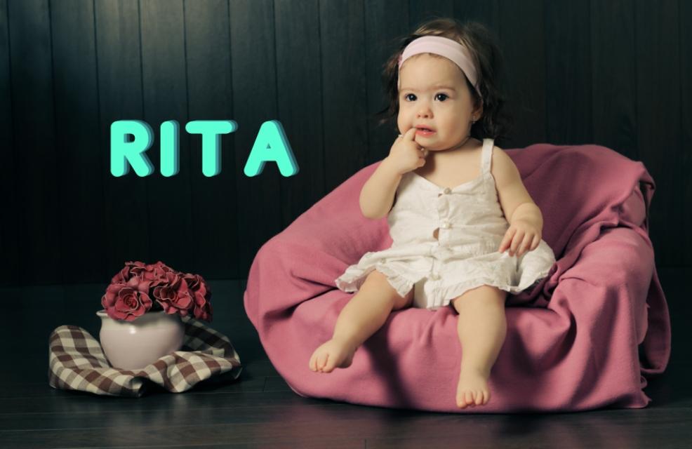 picture of a vintage baby names rita