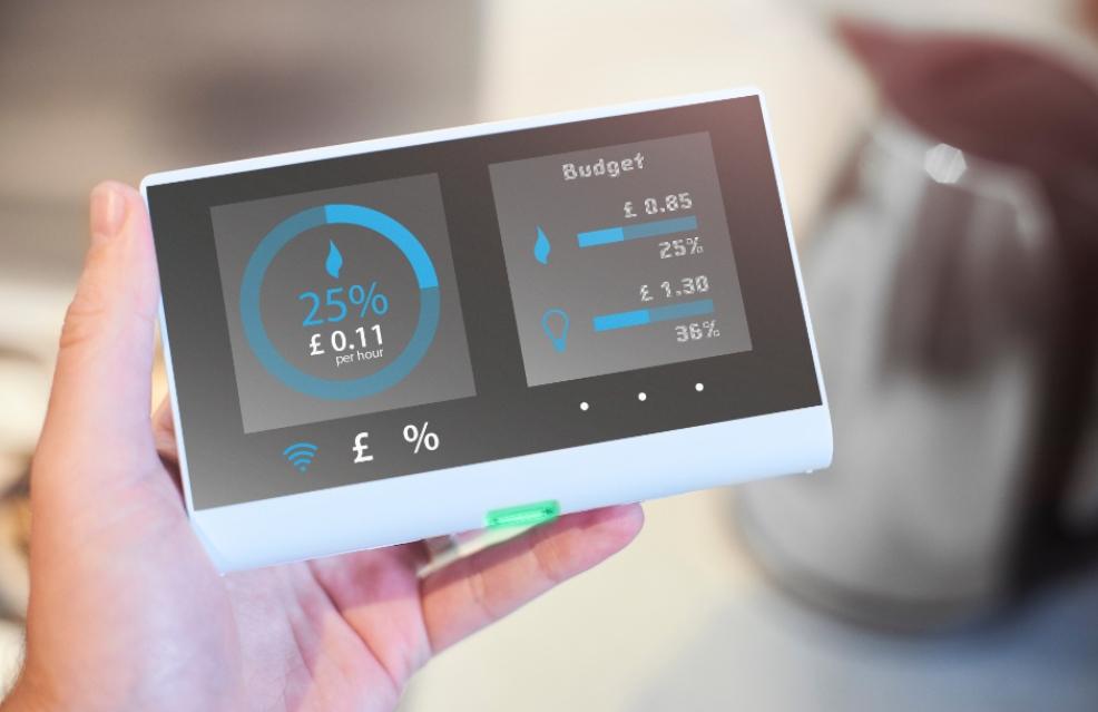 picture of someone taking a smart meter reading