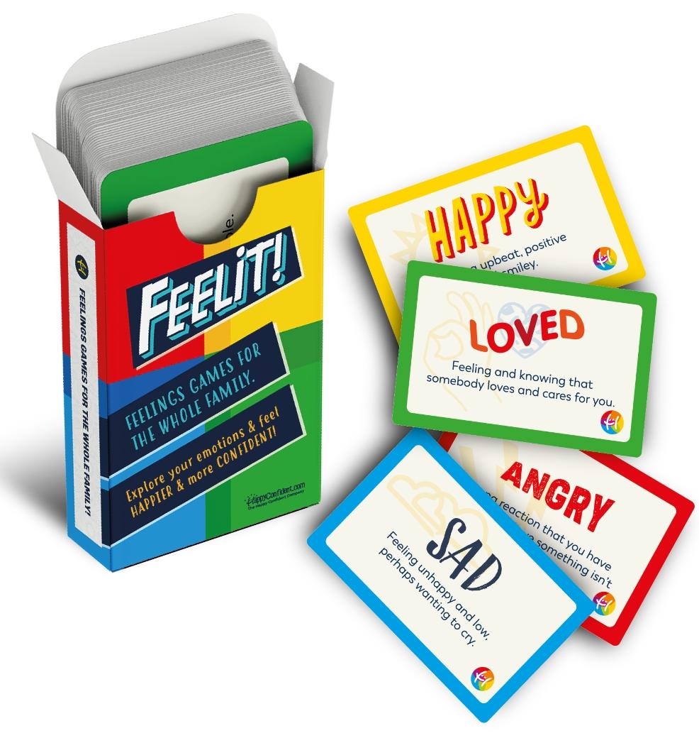 picture of happy confident feelit cards