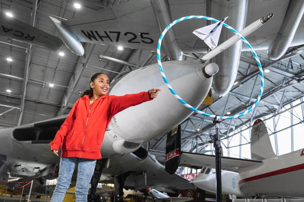 picture of a child at the imperial war museums