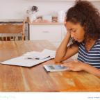 picture of a teenage girl feeling worried after failing school exams