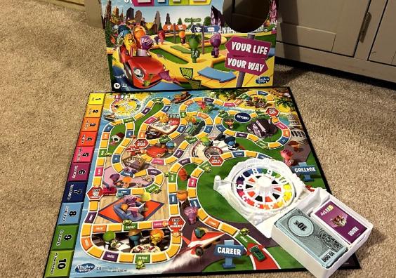 picture of The game of life board game