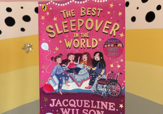 picture of The Best Sleepover in the World childrens book by Jaqueline Wilson