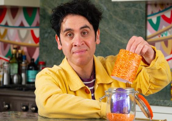 picture of Pete Firman sharing tops on how to hide your easter eggs for a fun hunt