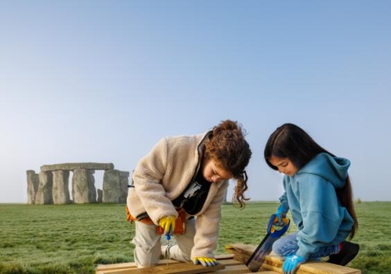 picture of Playhenge event at stonehenge