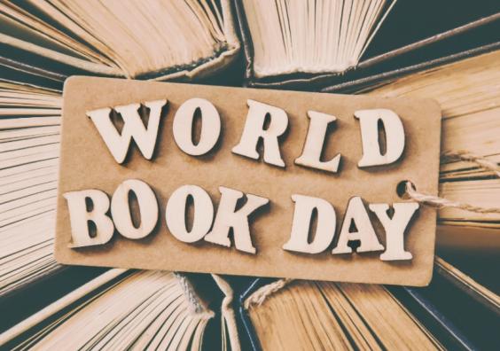 picture of World book day sign