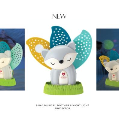 picture of 2-in-1 Musical Soother & Night Light Projector