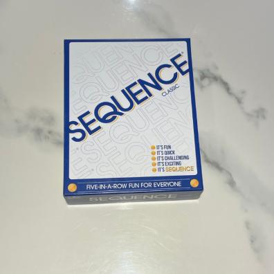 picture of the sequence family board game review