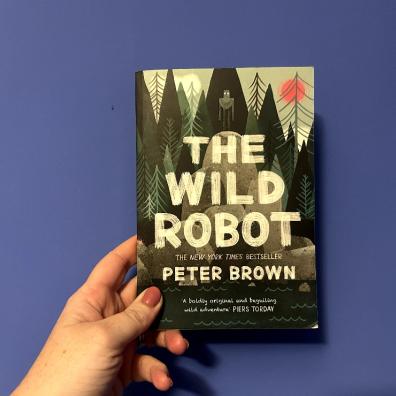 picture of The Wild Robot Childrens book for a book review
