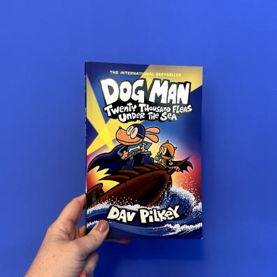 picture of Dog Man Twenty Thousand Fleas Under the Sea for A Kids Review