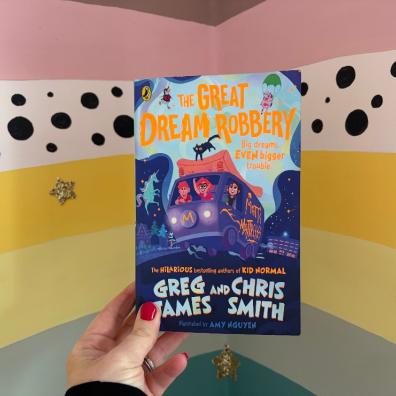 picture of The Great Dream Robbery childrens book for a book review