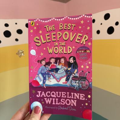 picture of The Best Sleepover in the World childrens book by Jaqueline Wilson