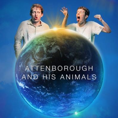 picture of Attenborough and his animals production