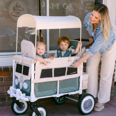 picture of a family using the WonderFold VW2 Volkswagen