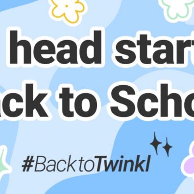 Back to school twinkl banner