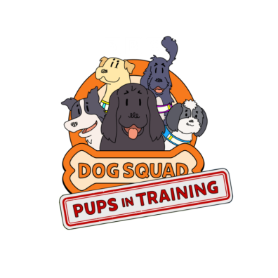 picture of Dog Squad pups in training