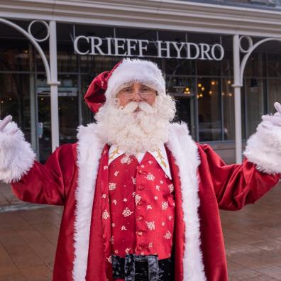 picture of Father Christmas at Crieff Hydro