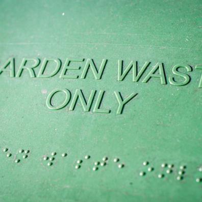 picture of a Garden waste only bin