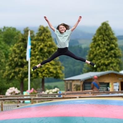 picture of Glens Adventure Park Jumping Pillows at Crieff Hydro