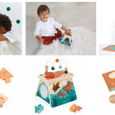 picture of Janod wooden dino childrens toys