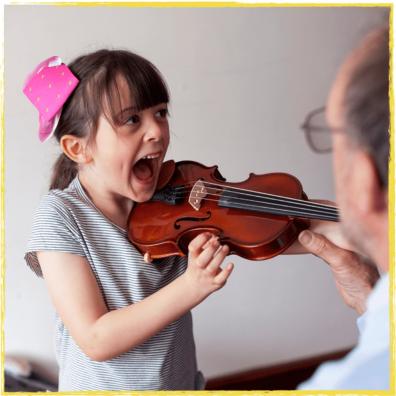 picture of Learn to Play - Girl with violin