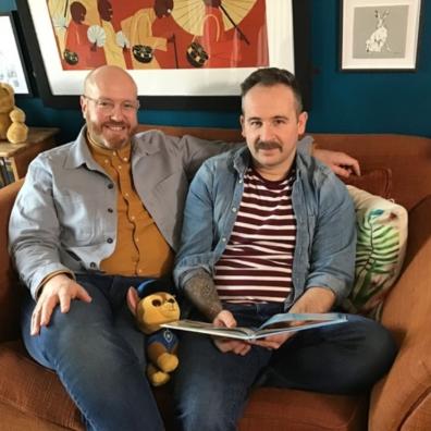 picture of lgbt couple looking to adopt