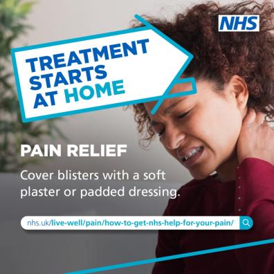 picture of NHS Treatment Starts at Home Pain Relief