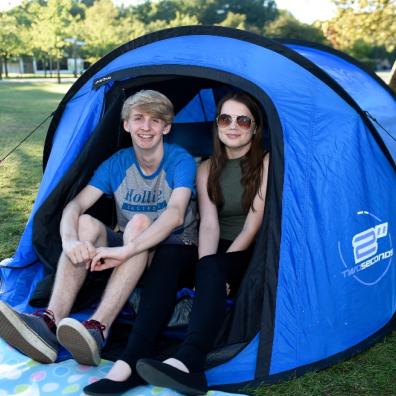picture of people camping Nature Nights at ZSL Whipsnade Zoo 