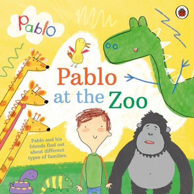 Picture of new all inclusive Pablo at the zoo childrens book