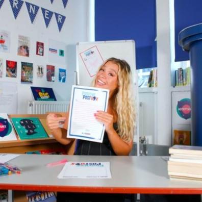 picture of the Positive post box campaign