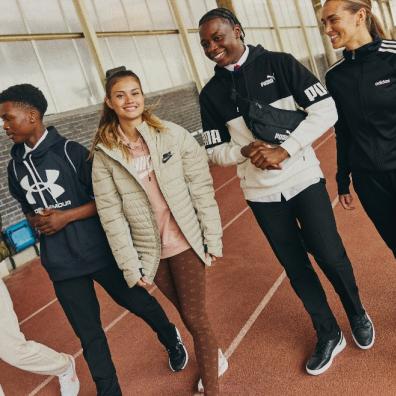 picture of teenagers in sports direct back to school campaign
