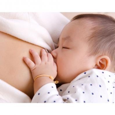 Picture of a breastfeeding baby
