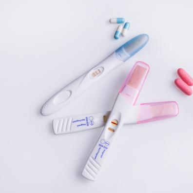 Picture of pregnancy tests